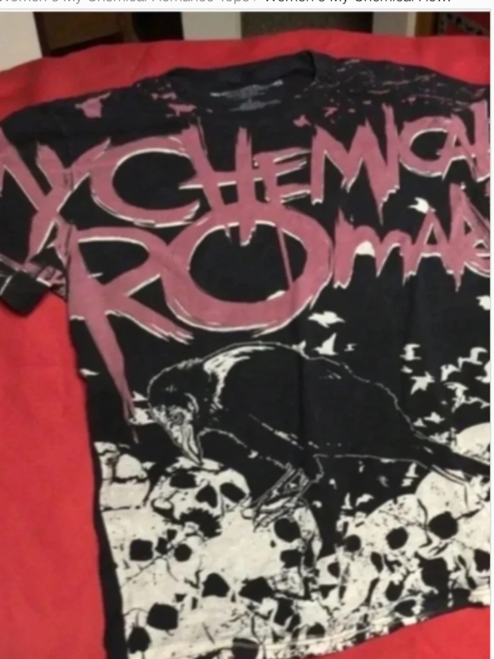 Ladies My Chemical Romance tshirt